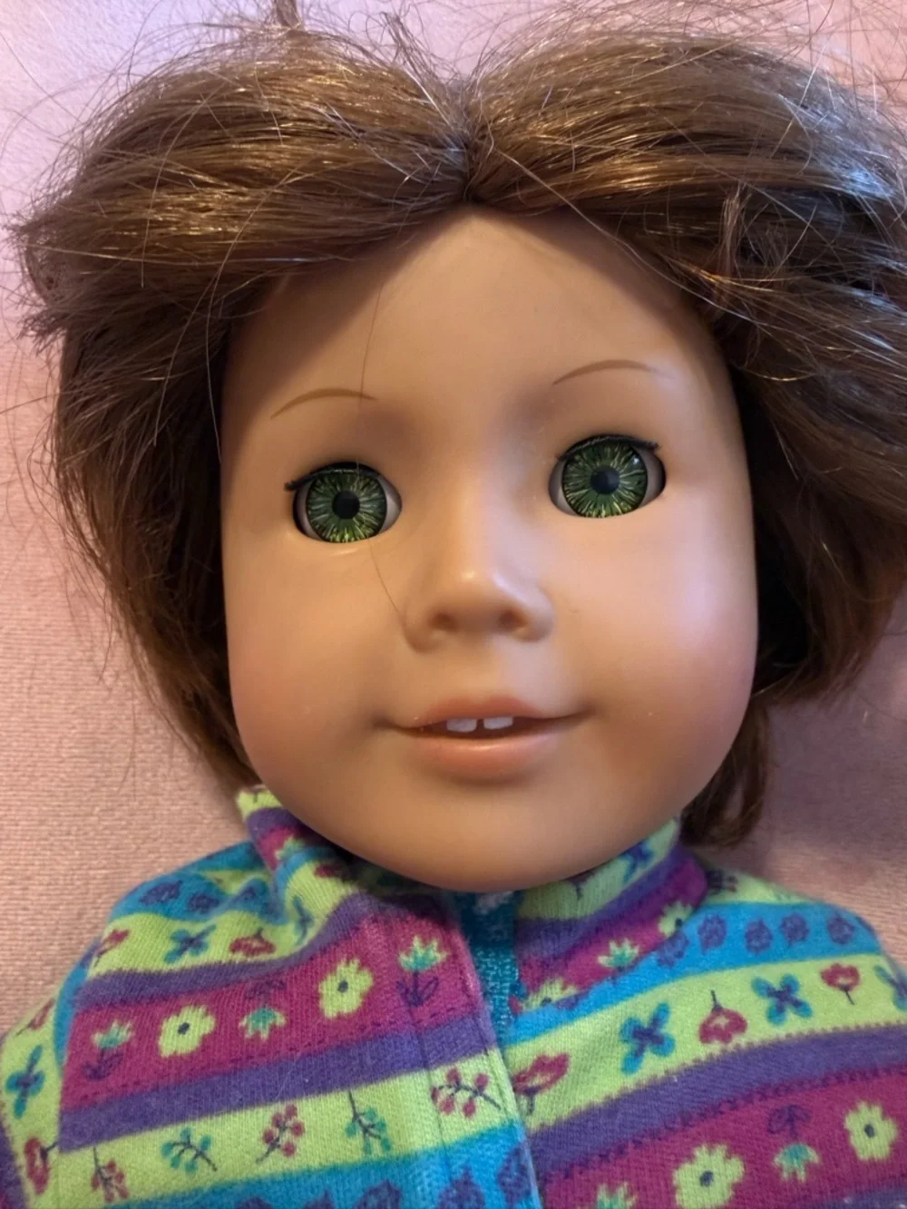 American Girl HAIR CUT 2008 Doll with Outfit - Picture 2 of 13